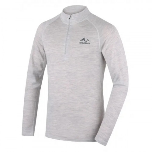 Мъжко мериносово термо бельо Merow zip M light grey Мъжко мериносово термо бельо Merow zip M light grey